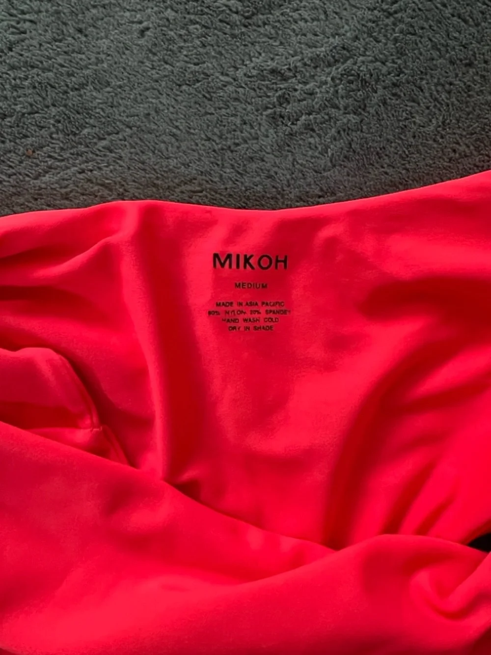 MIKOH Plunge One Piece Swimsuit - Picture 3 of 4